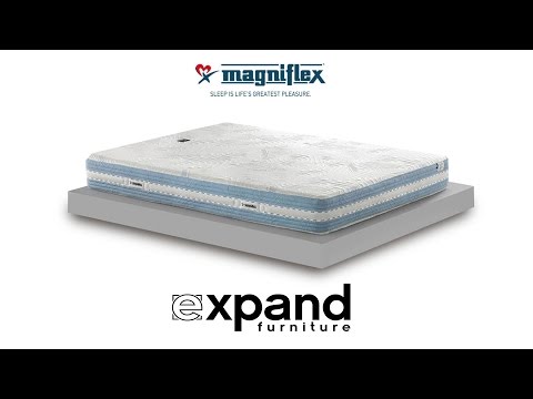 magniflex magnigel dual 9 mattress that has soft and firm comfort levels