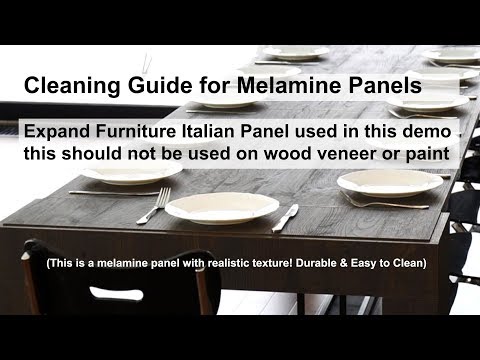 Guide: Cleaning Melamine - Removing Permanent Marker and Deep Stains