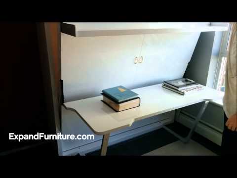 Wall Bed Desk from Expand Furniture