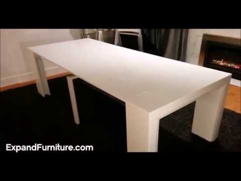 Space Saving Table Becomes Massive Dinner Table | Expand Furniture