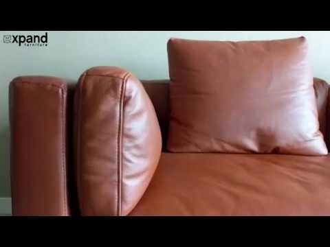 Migliore Leather Brown Modular Sofa