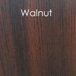 walnut finish panel example