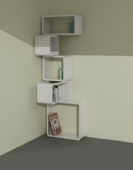 Modular-Corner-Cube-Wall-Shelf-M-in-white