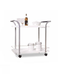 Motion-Tea-trolley-cart-in-Glossy-white