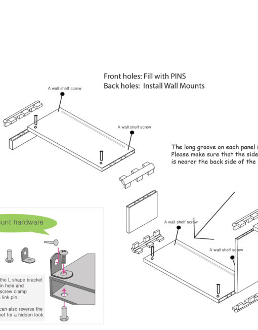 Wallshelf-U-diagram