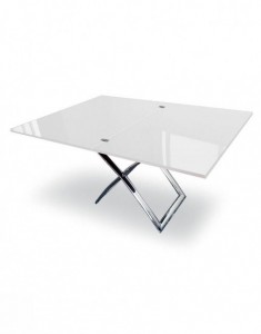 Modern expanding dining table set