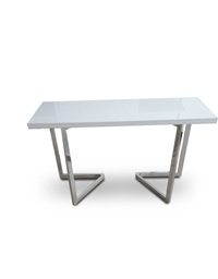 Flip table in white