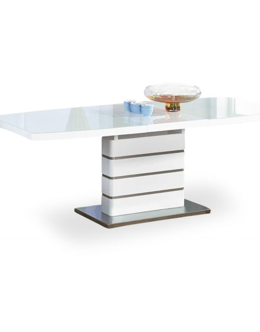 a-Opulent-glass-dinner-extendable-white-table