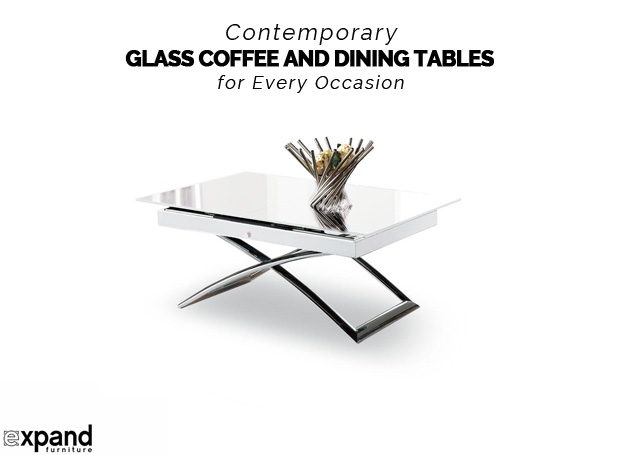 Contemporary Glass Coffee and Dining Tables for Every Occasion