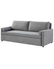 Harmony 2 - wide King size sofa bed with comfortable memory foam even sleep - New Iron Grey fabric