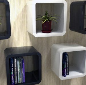 unique cube wall shelves expand furniture