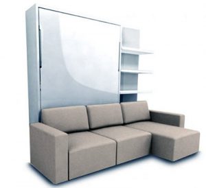 murphy sofa sectional wall bed