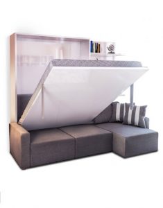 space saving Sectional Wall bed sofa combination