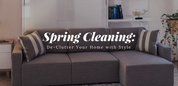 spring cleaning De-Clutter Your Home with Style