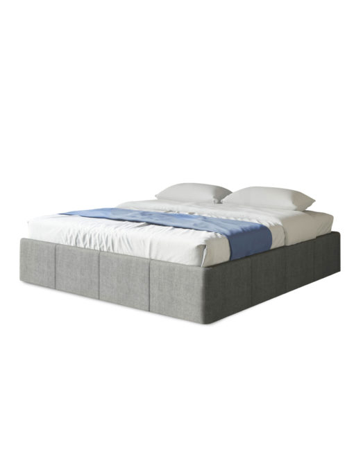 Reveal-double-full-storage-lift-bed-in-grey-with-removed-headboard