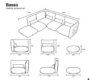 Make a verifiable lounging pit with a sectional sofa