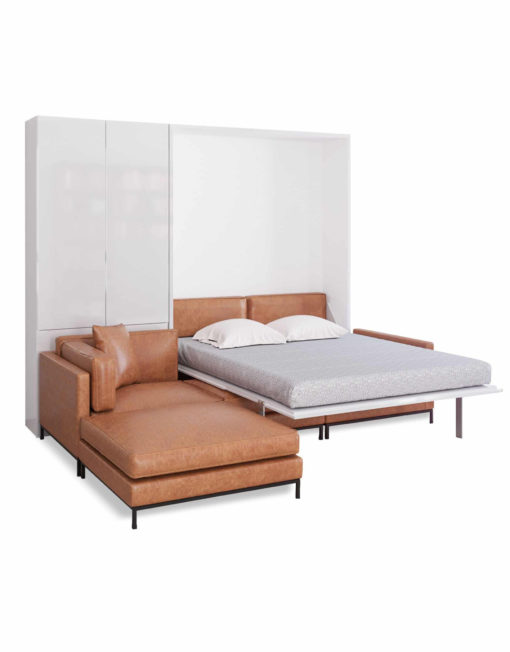 MurphySofa-Migliore-Leather-wall-bed-sofa-open-over-sofa