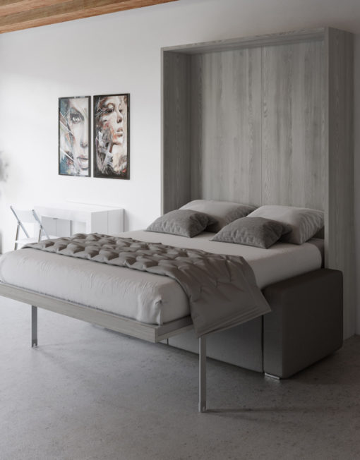 MurphySofa-clean-in-cascine-pine-grey-wood-wall-bed-sofa-open