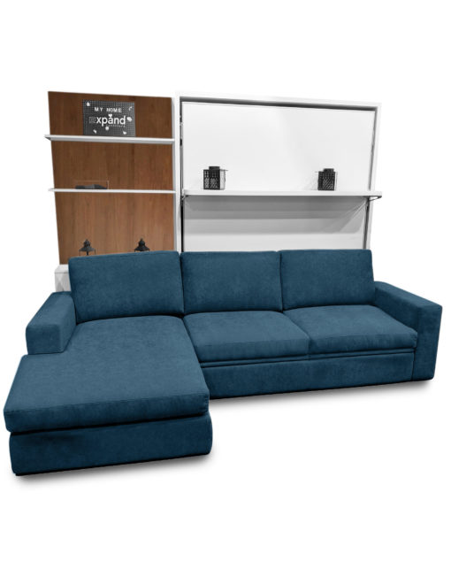 compatto-blue-c19-sectional-sofa-white-murphy-bed-with-walnut-wood-cupboard