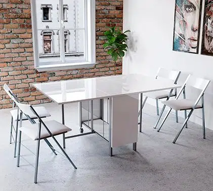 Montreal Space Saving Extendable Dining Table Sets