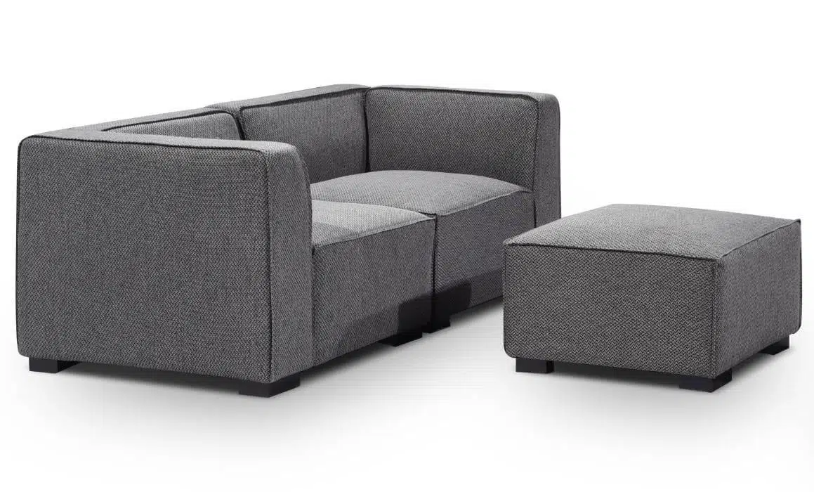 Top-Rated Modular Sectional Love Seat Sofa Plus Cube For Sale In Toronto